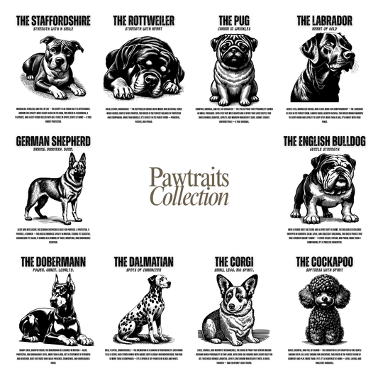 Pawtraits: The Dog Breed Poster Series